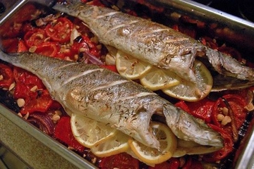 Fırında Levrek Izgara Tarifi ve Malzemeleri